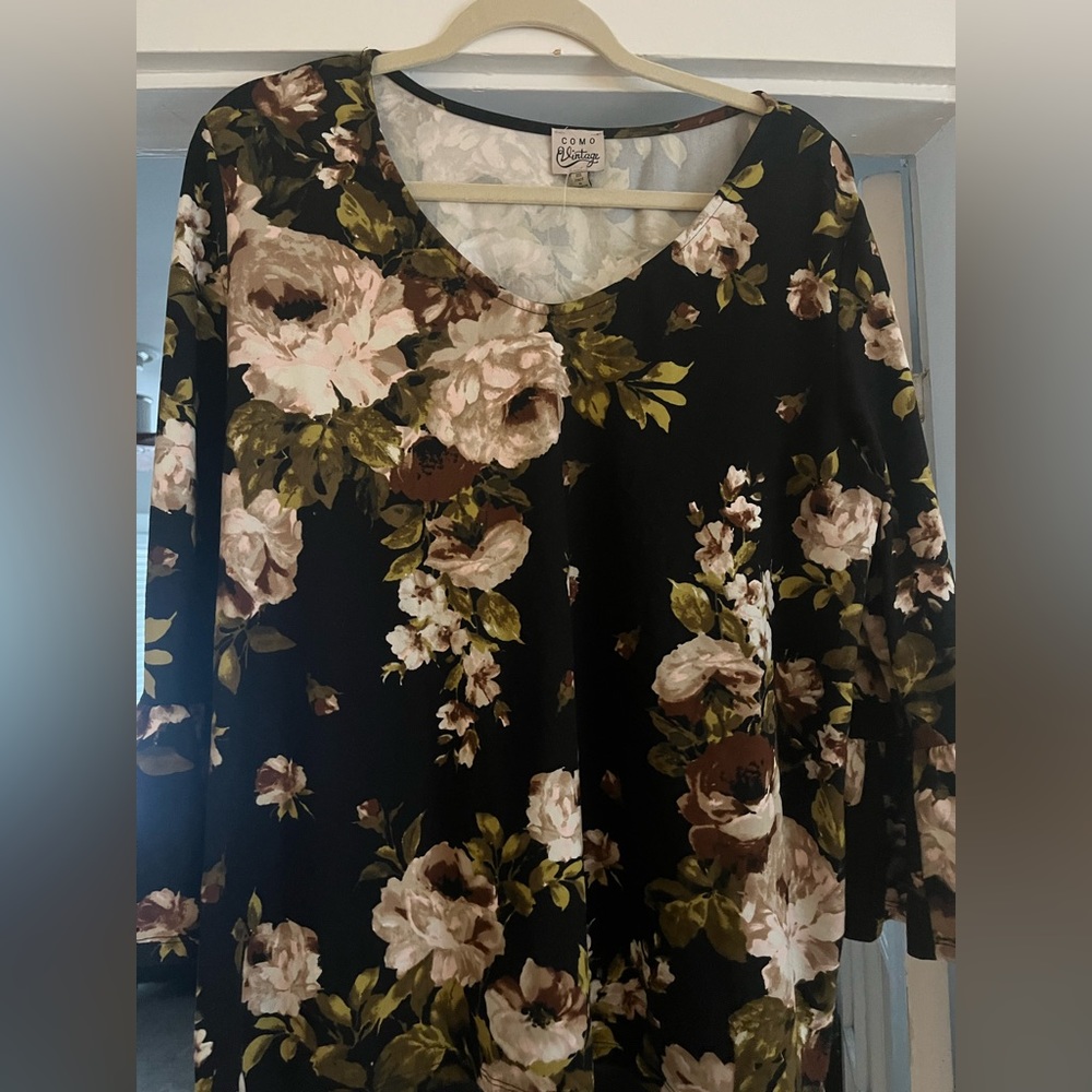 Como Vintage - cute, super soft and flowy shirt. xxl